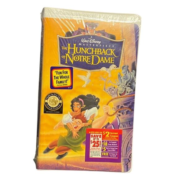 The Hunchback Of Notre Dame VHS Sealed / New Video Tape Clamshell - Picture 1 of 4